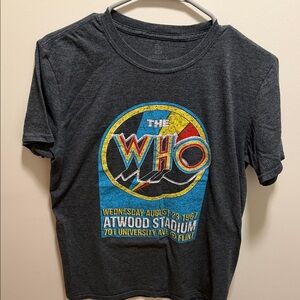 The Who Graphic Tee - Charcoal Gray